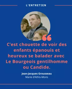 Jean-Jacques Grousseau, maire d'Athis-Mons